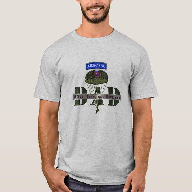 Camiseta 82.a Divisão aérea "PAI" T-Shirt (Frente)