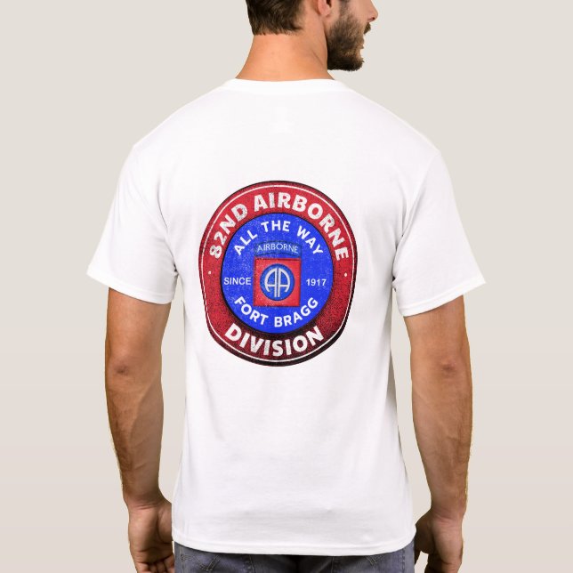 Camiseta 82.a Divisão Aerotransportada - Design (Verso)