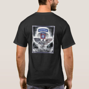 Camiseta 82.a Divisão Aerotransportada Design explosiva