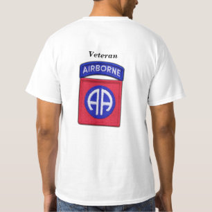 Camiseta 82nd ABN Div transportado por via aérea controla