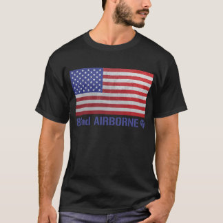 Camiseta 82nd Paramilitares de Fort Bragg da divisão