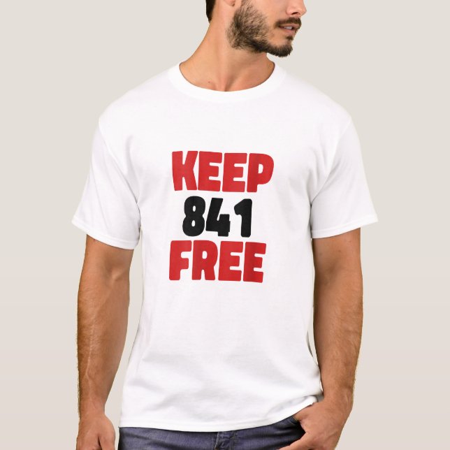 Camiseta 841 Surfing Otter 841Keep 841 Free California Otte (Frente)