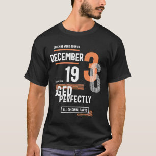 Camiseta 85º Aniversário, As Legendas Foram Nasceres Em D