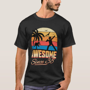 Camiseta 85º Aniversário Incrível Desde 1938 Homens Mulhere