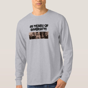 Camiseta 85 anos de diversidade