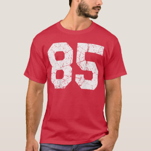 Camiseta 85 Jersey Uniform Varsity Esportes Número 85º engr