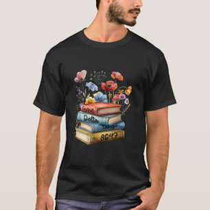Camiseta 8647 Flor do Livro Foxtrots Deltas Tangos