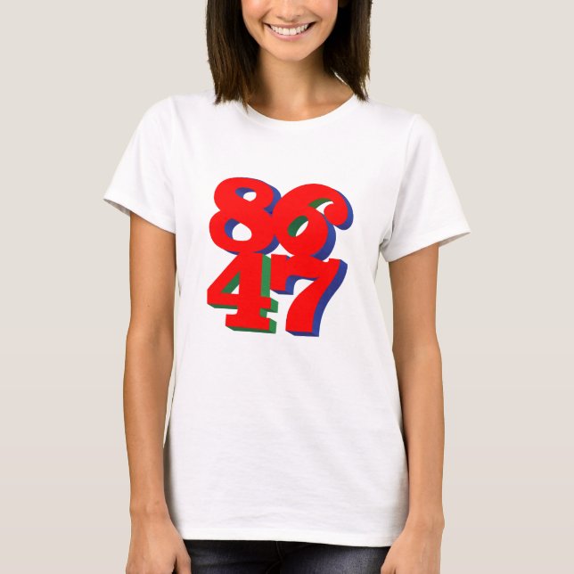 Camiseta 8647 Mulheres (Frente)