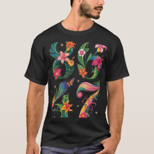 Camiseta 8647 Sutil Anti Trump 86 47 Estilo Floral Boho 5