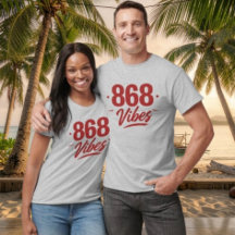 868 VIBES - TEXTO VERMELHO