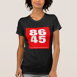 Camiseta 86 45 (Resistência do Trump)