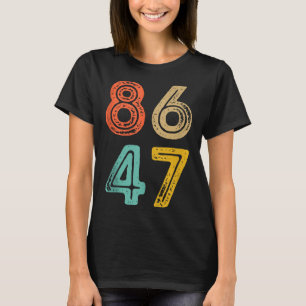 Camiseta 86 47 Anti-Trump Impeach Trump 2024 Trump Impeachm