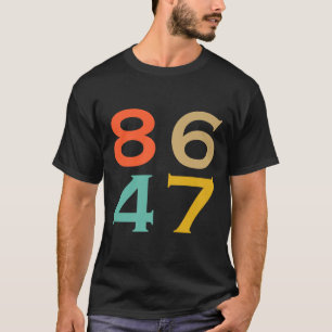 Camiseta 86 47 Anti-Trump Impeach Trump 2024 Trump Impeachm