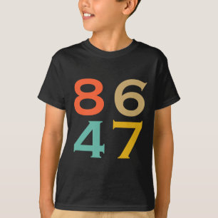Camiseta 86 47 Anti-Trump Impeach Trump 2024 Trump Impeachm