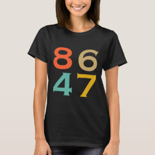 Camiseta 86 47 Anti-Trump Impeach Trump 2024 Trump Impeachm