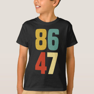 Camiseta 86 47 Contra Trump 2024 Impeachment Presidente 