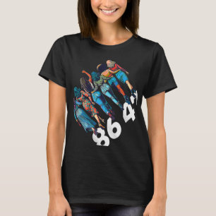 Camiseta 86 47 Mulheres Engraçadas Anti Trump Meninas Retro