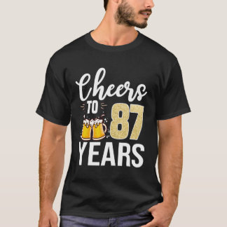 Camiseta 87º Aplausos Para 87 Cerveja