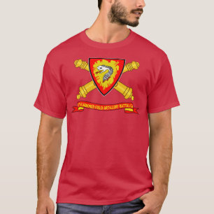 Camiseta 87º Batalhão de Artilharia em Campo Armado DUI w B