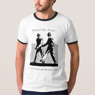 Camiseta 879267, espalharam a palavra…, 9-11 eram um
