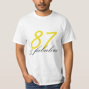 Camiseta 87 e fabuloso