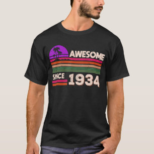 Camiseta 88º aniversário Homens Mulheres Incríveis Desde 19