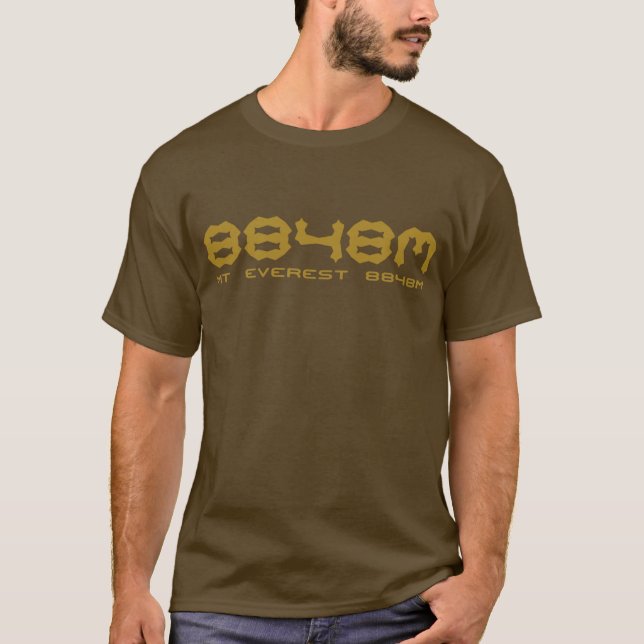 Camiseta 8848m (Frente)