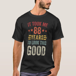 Camiseta 88 Anos Para Ver Este Bom 88 Homens Festas de aniv