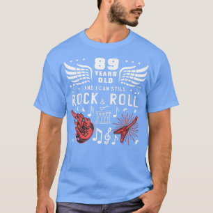Camiseta 89º Aniversário Gag Turning 89 Anos De Idade Tambo