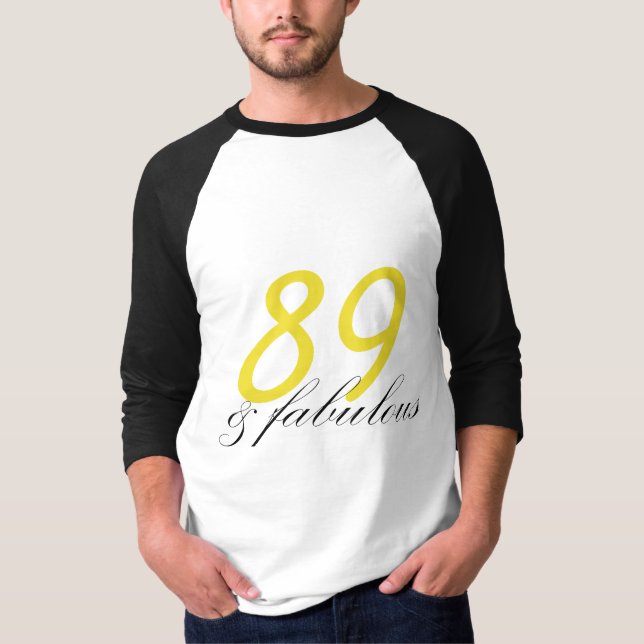 Camiseta 89 e fabuloso (Frente)
