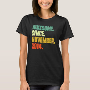 Camiseta 8 anos é incrível desde novembro de 2014 8º aniver