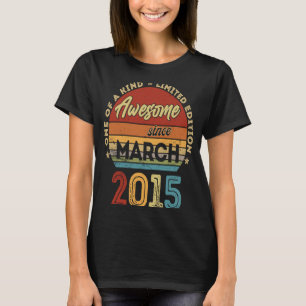 Camiseta 8 anos março de 2015 8º aniversário