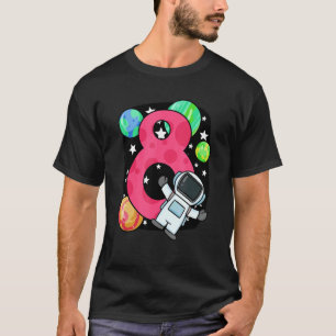 Camiseta 8. Astronauta Rocket Space