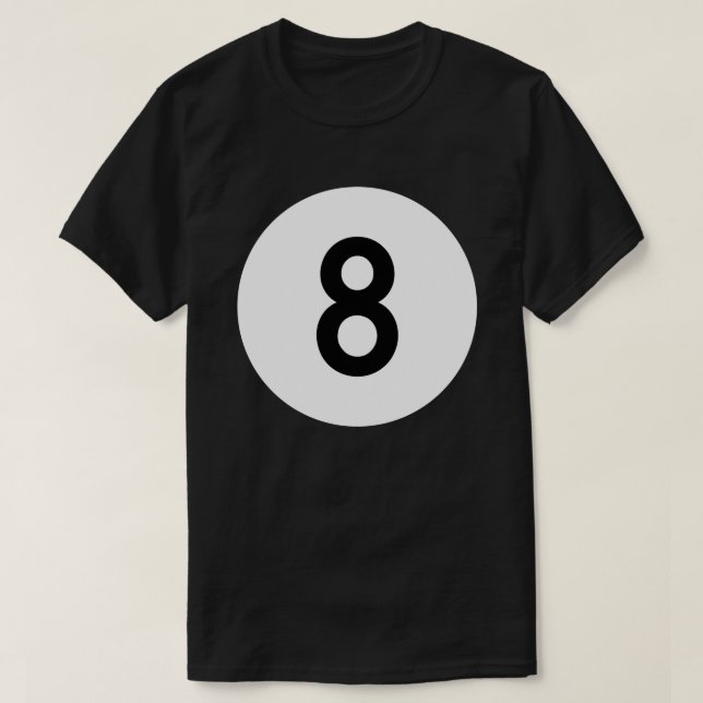 Camiseta 8 Ball (Frente do Design)