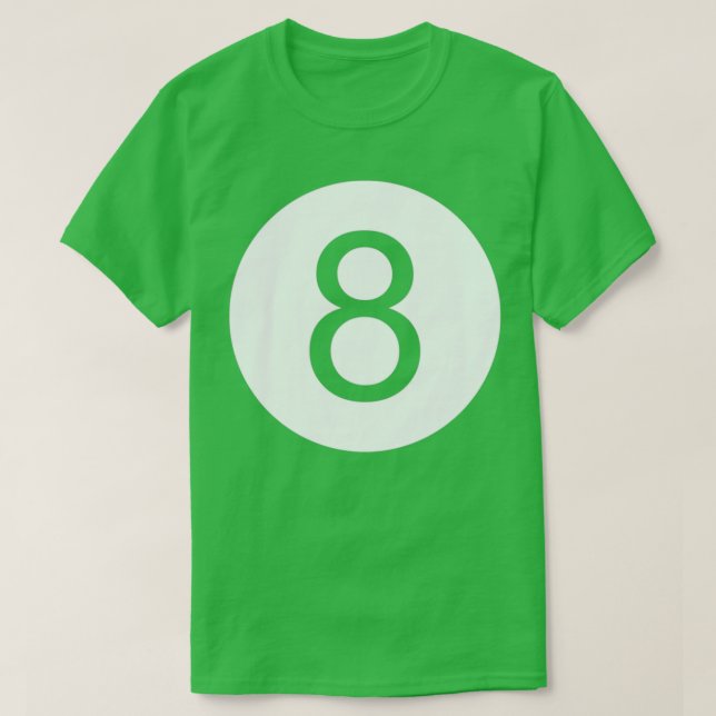Camiseta 8 Ball 16 (Frente do Design)
