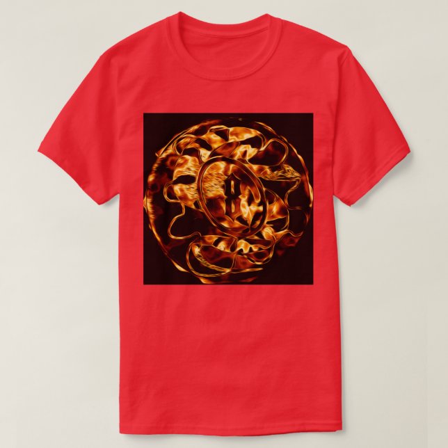 Camiseta 8 ball with snake 1 (Frente do Design)