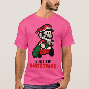 Camiseta 8 Bits de Natal