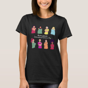 Camiseta 8 de março de 2023 Dia Internacional da Mulher Abr