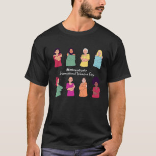 Camiseta 8 de março de 2023 Dia Internacional da Mulher Emb