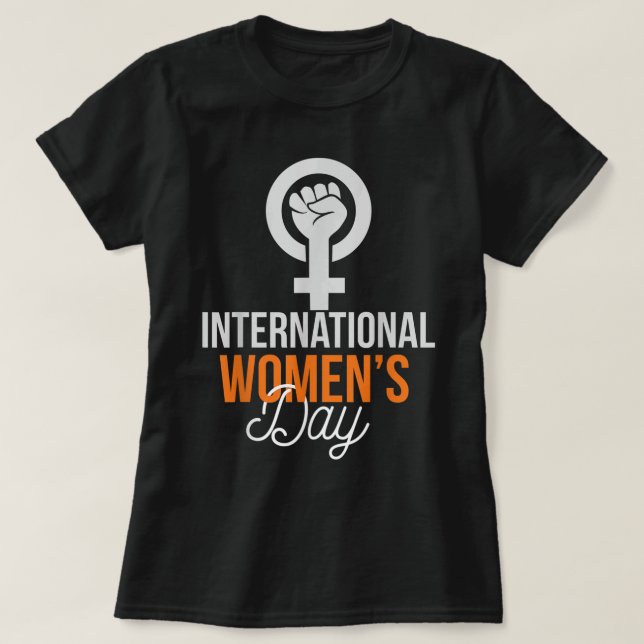 Camiseta 8 de março Dia Internacional da Mulher 2022 IWD 20 (Frente do Design)