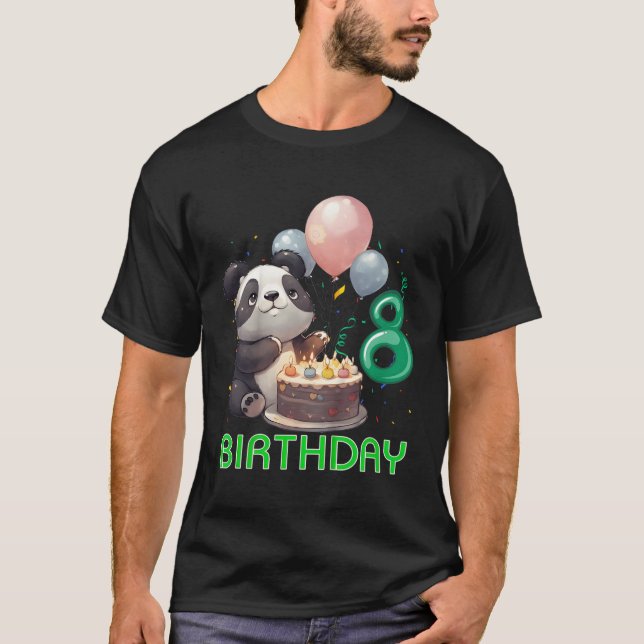 Camiseta 8 Panda 8º Panda (Frente)