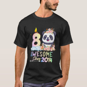 Camiseta 8 Panda Unicorn Incrível Desde 2014