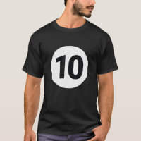 8 Piscina Ball 10 Billiards Costume Halloween Grou