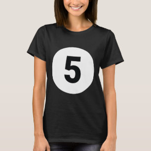 Camiseta 8 Piscina Ball 5 Billiards Figurume Halloween Mães