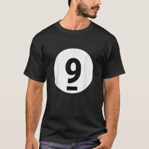 Camiseta 8 Piscina Ball 9 Billiards Figurume Halloween Mães