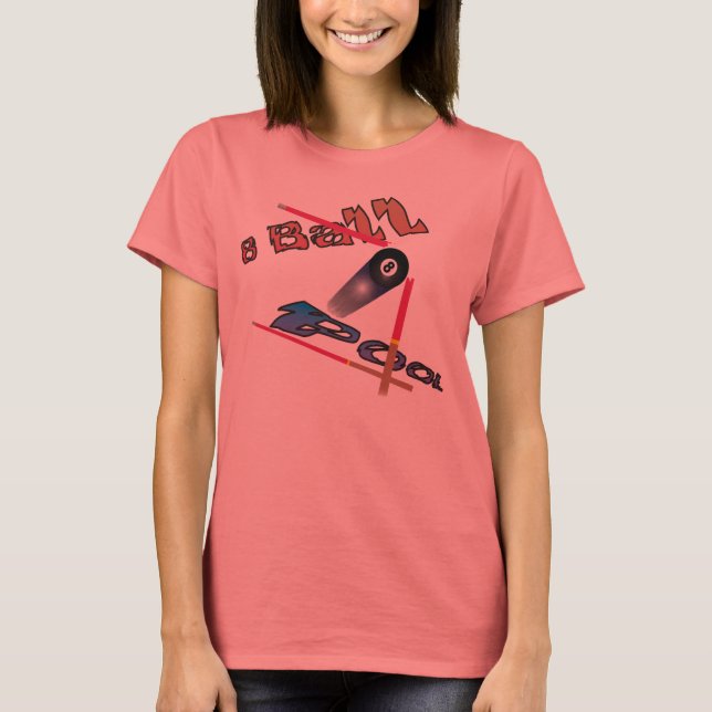 Camiseta 8 Piscina de esfera (Frente)