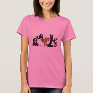 Camiseta 8 ursos para sempre