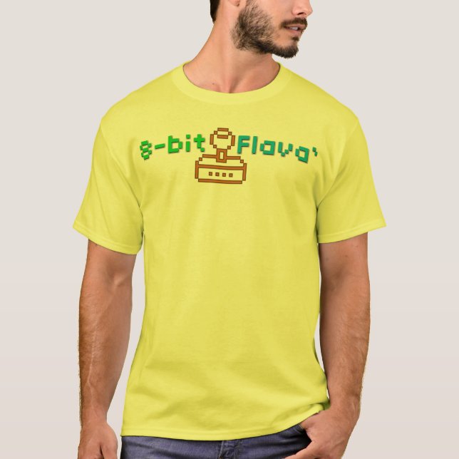 Camiseta 8bit Flava (Frente)