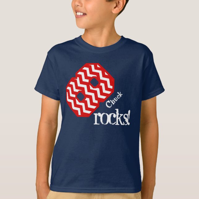 Camiseta 8o Presente de aniversário para o nome feito sob (Frente)