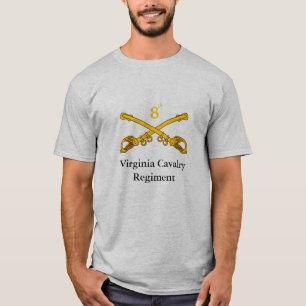 Camiseta 8o Regimento de cavalaria de Virgínia